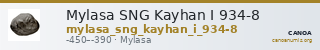 Mylasa SNG Kayhan I 934-8 — CANOA