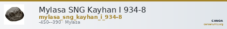Mylasa SNG Kayhan I 934-8 — CANOA