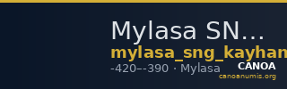 Mylasa SNG Kayhan I 939-48 — CANOA
