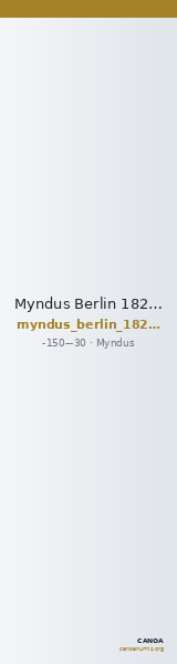 Myndus Berlin 18299653 — CANOA
