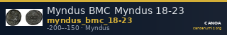 Myndus BMC Myndus 18-23 — CANOA