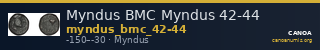 Myndus BMC Myndus 42-44 — CANOA