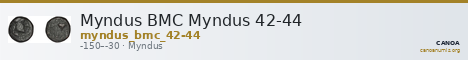 Myndus BMC Myndus 42-44 — CANOA