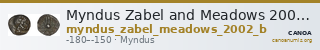 Myndus Zabel and Meadows 2002 Group B — CANOA