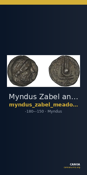 Myndus Zabel and Meadows 2002 Group C drachms — CANOA