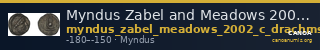 Myndus Zabel and Meadows 2002 Group C drachms — CANOA