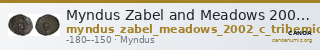 Myndus Zabel and Meadows 2002 Group C Trihemiobols — CANOA