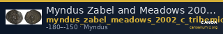 Myndus Zabel and Meadows 2002 Group C Trihemiobols — CANOA