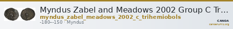 Myndus Zabel and Meadows 2002 Group C Trihemiobols — CANOA
