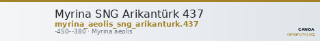 Myrina SNG Arikantürk 437 — CANOA