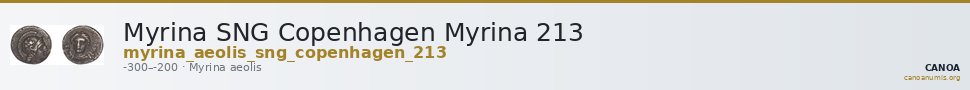 Myrina SNG Copenhagen Myrina 213 — CANOA