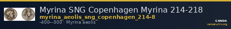 Myrina SNG Copenhagen Myrina 214-218 — CANOA