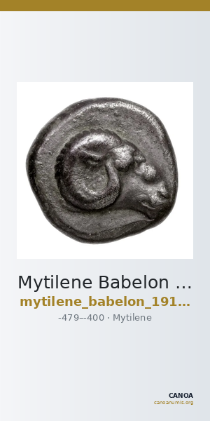 Mytilene Babelon 1910 2227 — CANOA