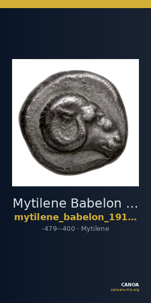 Mytilene Babelon 1910 2227 — CANOA
