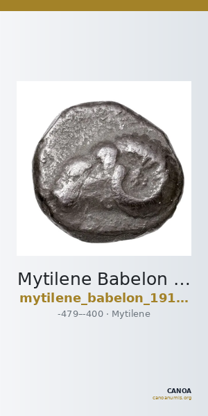 Mytilene Babelon 1910 2228 — CANOA