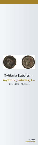 Mytilene Babelon 1910 2230-1 — CANOA