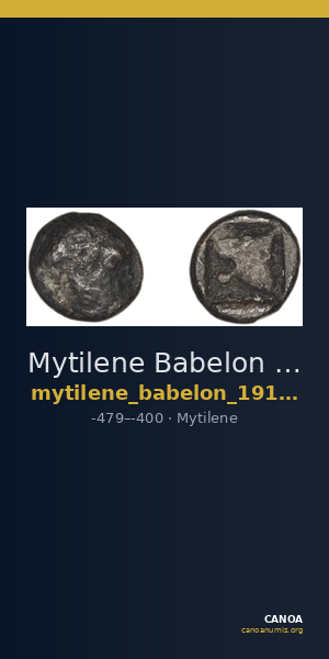 Mytilene Babelon 1910 2232 — CANOA