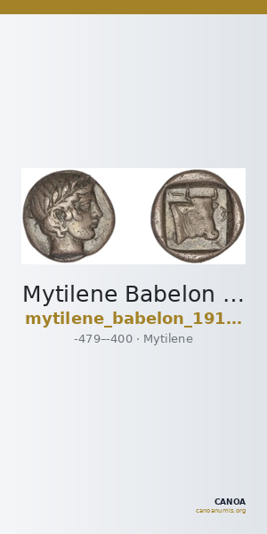 Mytilene Babelon 1910 2234 — CANOA