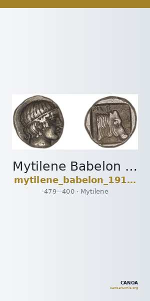 Mytilene Babelon 1910 2235 — CANOA
