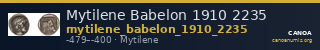 Mytilene Babelon 1910 2235 — CANOA