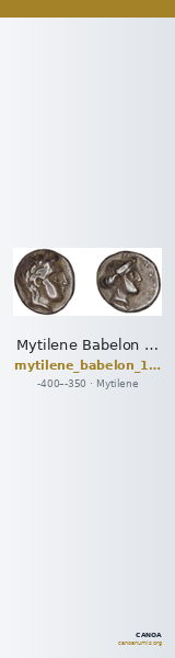Mytilene Babelon 1910 2237-8 — CANOA