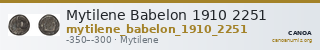 Mytilene Babelon 1910 2251 — CANOA