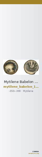Mytilene Babelon 1910 2252 — CANOA