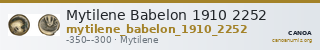 Mytilene Babelon 1910 2252 — CANOA