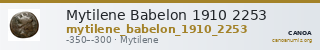 Mytilene Babelon 1910 2253 — CANOA