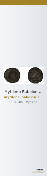 Mytilene Babelon 1910 2254 — CANOA