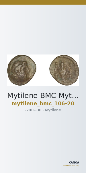 Mytilene BMC Mytilene 106-20 — CANOA