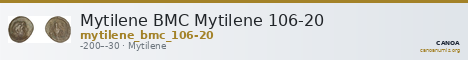Mytilene BMC Mytilene 106-20 — CANOA