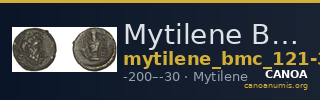 Mytilene BMC Mytilene 121-130 — CANOA