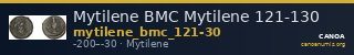 Mytilene BMC Mytilene 121-130 — CANOA