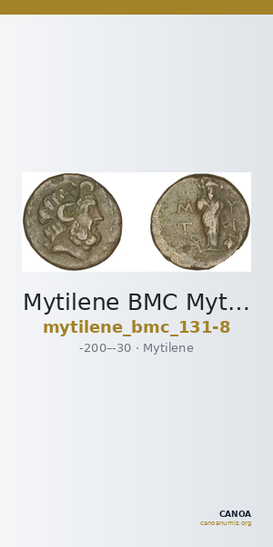 Mytilene BMC Mytilene 131-8 — CANOA