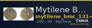 Mytilene BMC Mytilene 131-8 — CANOA