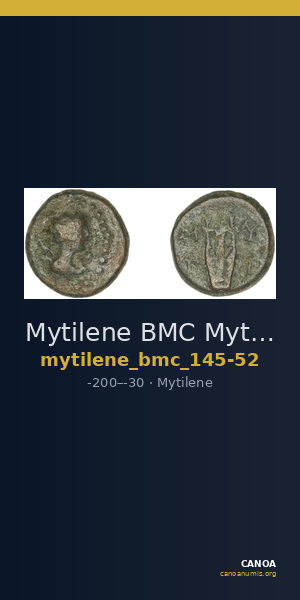 Mytilene BMC Mytilene 145-148 — CANOA