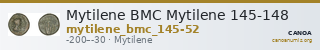 Mytilene BMC Mytilene 145-148 — CANOA