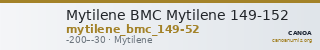 Mytilene BMC Mytilene 149-152 — CANOA