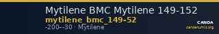 Mytilene BMC Mytilene 149-152 — CANOA
