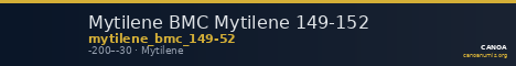 Mytilene BMC Mytilene 149-152 — CANOA