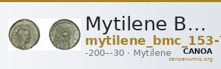 Mytilene BMC Mytilene 153-7 — CANOA