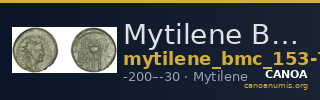 Mytilene BMC Mytilene 153-7 — CANOA