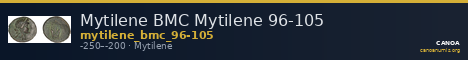 Mytilene BMC Mytilene 96-105 — CANOA