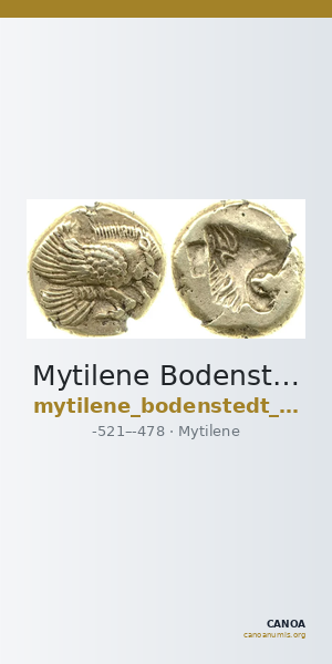 Mytilene Bodenstedt 1981 Series 1.15 — CANOA