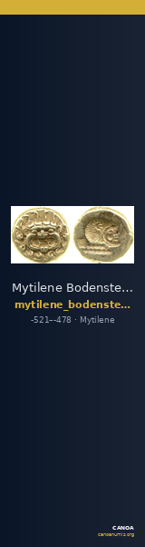 Mytilene Bodenstedt 1981 Series 1.19 — CANOA