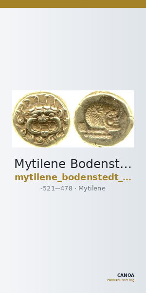 Mytilene Bodenstedt 1981 Series 1.19 — CANOA