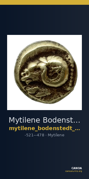 Mytilene Bodenstedt 1981 Series 1.21 — CANOA
