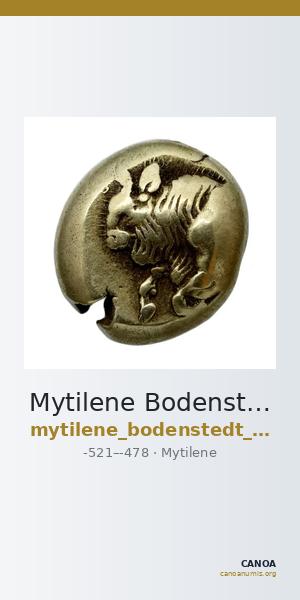 Mytilene Bodenstedt 1981 Series 1.3 — CANOA