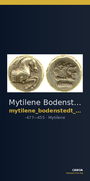 Mytilene Bodenstedt 1981 Series 2.23 — CANOA